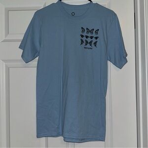 Empyre blue butterfly tee size small NWOT